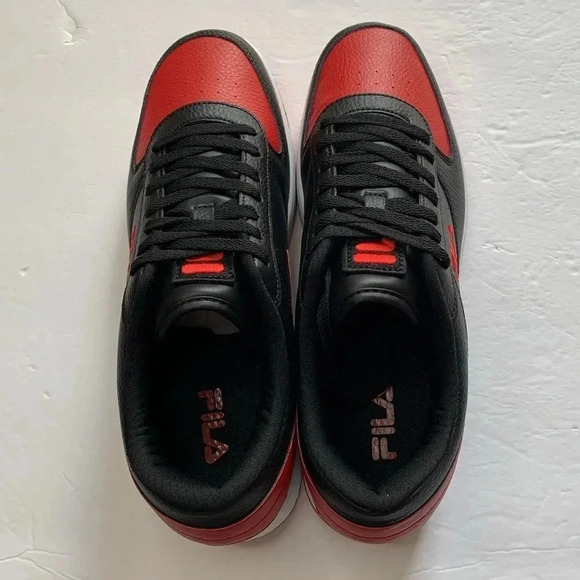 FILA Men’s Sneakers Low Top A-Low Red & Black Sz 11 NWT - Picture 7 of 9